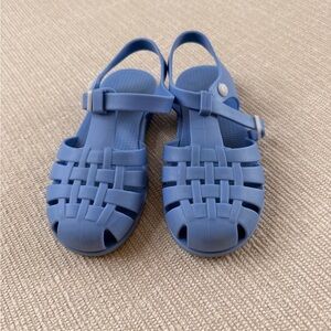 Igor Girl Jelly Fishnet style Blue Sandals 10T